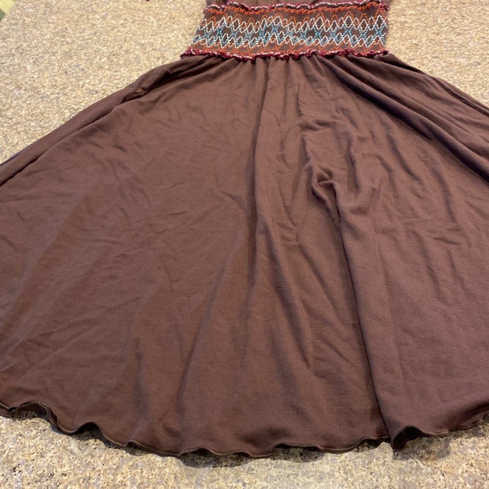 BCBGMAXAZRIA Small Petite Brown Dress With Other Colors - Picture 14 of 17